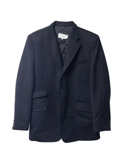 Pre-owned Maison Margiela Wool Blazer In Black