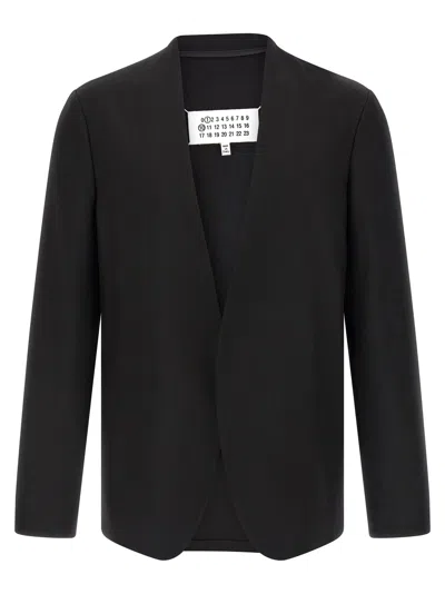 Maison Margiela Wool Blazer In Black