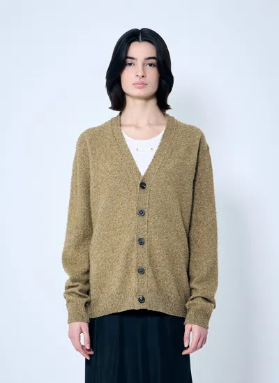 MAISON MARGIELA WOOL-BLEND CARDIGAN