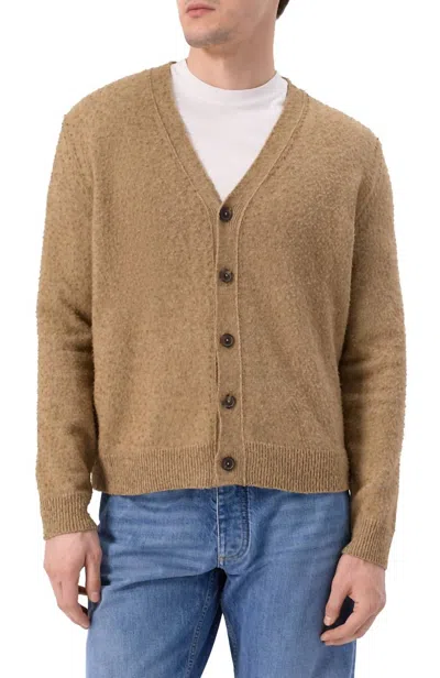 Maison Margiela Wool-blend Cardigan In Walnut In Brown