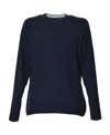 Maison Margiela Wool-blend Crew-neck Jumper In Black