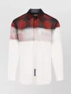 Maison Margiela Mm1 Mm10 Gradient Effect Wool Casual Shirt
