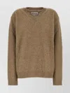 Maison Margiela Cappuccino Wool Blend Sweater