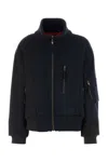 Maison Margiela Wool Bomber Jacket In Multicoloured