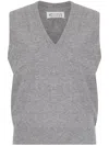 Maison Margiela V-neck Virgin-wool Vest