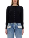 Maison Margiela Long-sleeved Knitted Cardigan