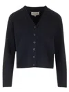 Maison Margiela Long-sleeved Knitted Cardigan