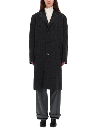 Maison Margiela Wool Coat In Multi