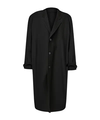 Maison Margiela Wool Coat In Multi