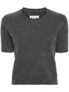 MAISON MARGIELA MAISON MARGIELA WOOL CREW NECK T-SHIRT CLOTHING