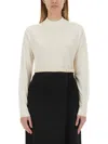 Maison Margiela Wool Jersey. In Ivory