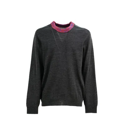 Maison Margiela Wool Jumper In Gray