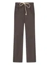 Maison Margiela Wool Pants - Brown In Brown