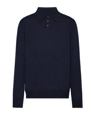 MAISON MARGIELA WOOL POLO SHIRT