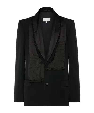 Maison Margiela Scarf Jacket In Black