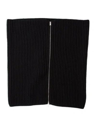 Pre-owned Maison Margiela Wool Snood In Black