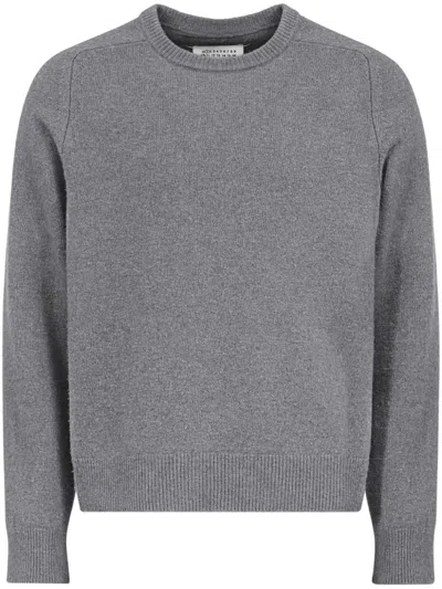 Maison Margiela Wool Sweater In Gray
