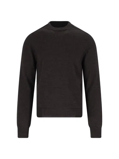 Maison Margiela Wool Sweater In Black