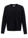 Maison Margiela Wool Sweater In Blue
