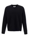 Maison Margiela Wool Sweater In Blue