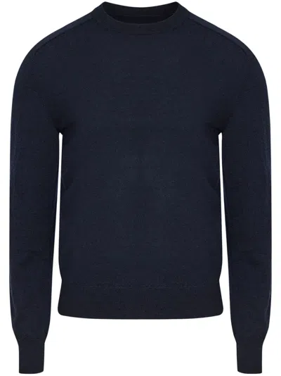 Maison Margiela Wool Sweater In Blue