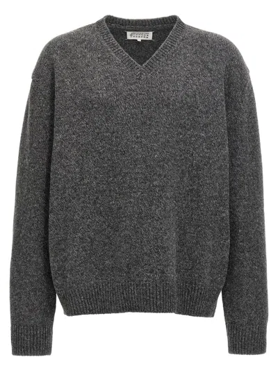 Maison Margiela Wool Sweater In Grey