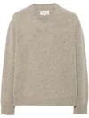 Maison Margiela Wool Sweater In Grey
