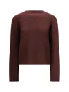 Maison Margiela Wool Sweater In Red