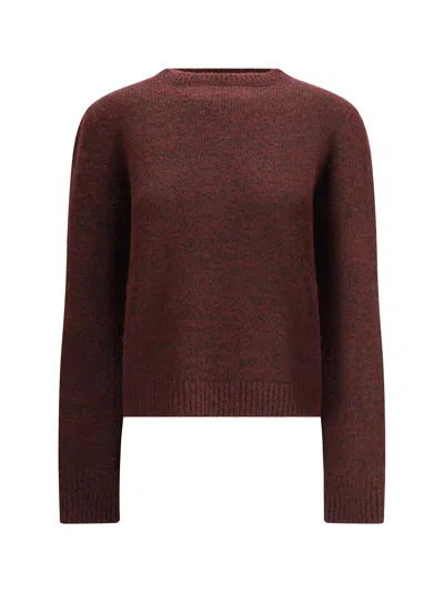 Maison Margiela Wool Sweater In Red