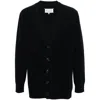 Maison Margiela V-neck Cashmere Cardigan With Button-down Front