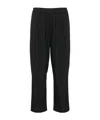 Maison Margiela Wool Trousers In Black