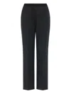 Maison Margiela Wool Trousers In Black
