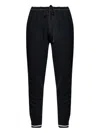 Maison Margiela Wool Trousers With Side Zipper In Black