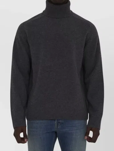 MAISON MARGIELA WOOL TURTLENECK JUMPER WITH FOUR STITCHES DETAIL