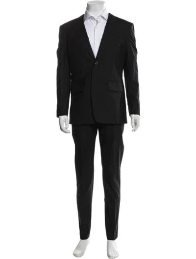 Pre-owned Maison Margiela Wool Two-piece Suit Vest In Black