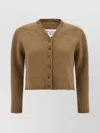Maison Margiela Cropped Wool Cardigan