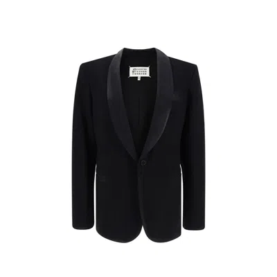 Maison Margiela Wool Blazer Women In Black