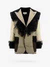Maison Margiela Deconstructed-design Single-breasted Blazer