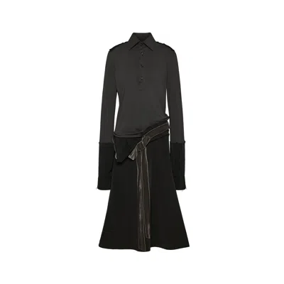 Maison Margiela Work-in-progress Dress Woman Black