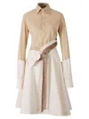 Maison Margiela Work-in-progress Midi Shirt-dress Clothing