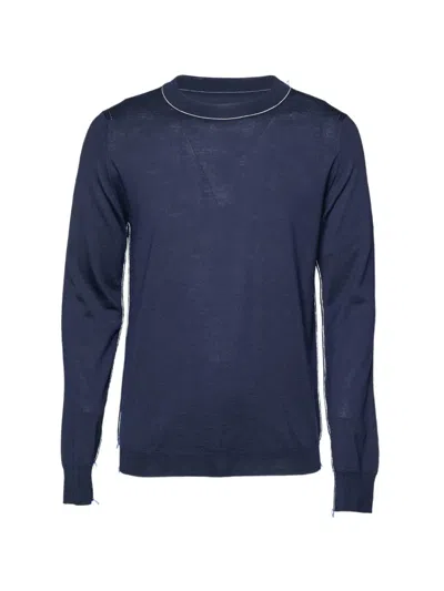 Pre-owned Maison Margiela Work In Progress Sweater In Blue