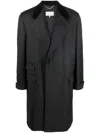 Maison Margiela Work-in-progress Wool Coat In 灰色