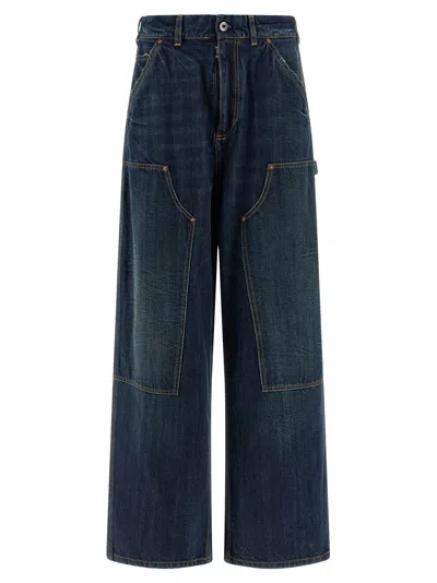 Maison Margiela Workwear Jeans In Blue