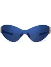 Maison Margiela X Gentle Monster Oval Sunglasses In Blue