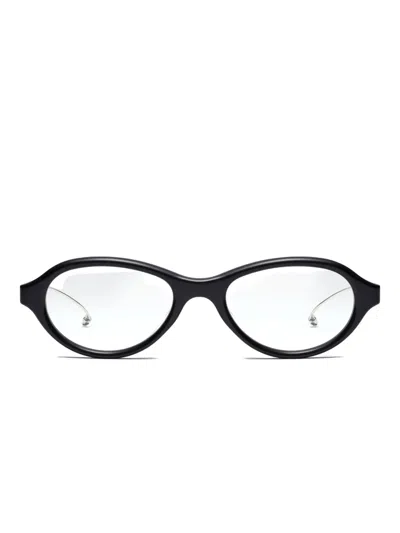 Maison Margiela X Gentle Monster Round-frame Glasses In Black