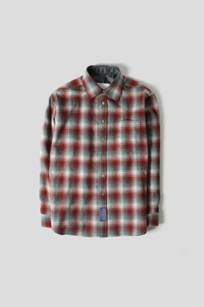 Pre-owned Maison Margiela X Pendleton Wool Shirt Size 38 In Red