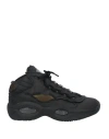 Maison Margiela X Reebok Question Mid Memory Of Sneakers In Black