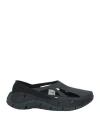 MAISON MARGIELA MAISON MARGIELA X REEBOK MAN SNEAKERS BLACK SIZE 9 TEXTILE FIBERS, RUBBER