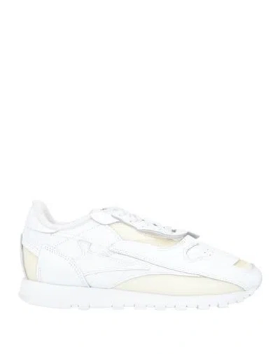 Maison Margiela X Reebok Memory Of Low-top Sneakers In White Leather
