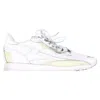 Maison Margiela X Reebok Memory Of Low-top Sneakers In White Leather In White